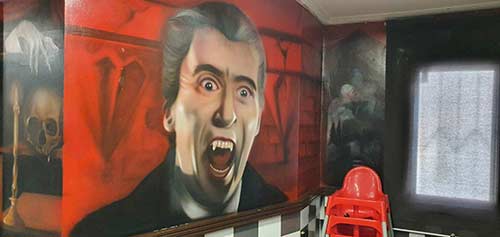 Mural Conde Drácula